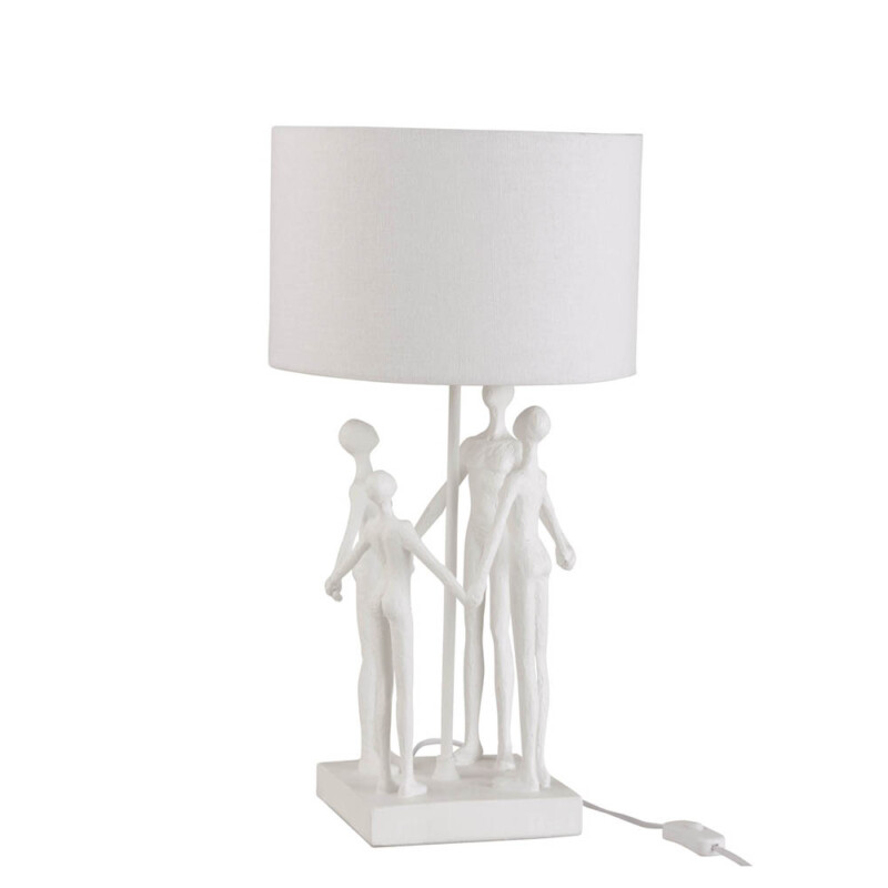 lampara-de-mesa-moderna-blanca-con-figuras-humanas-jolipa-figurines-2108-2