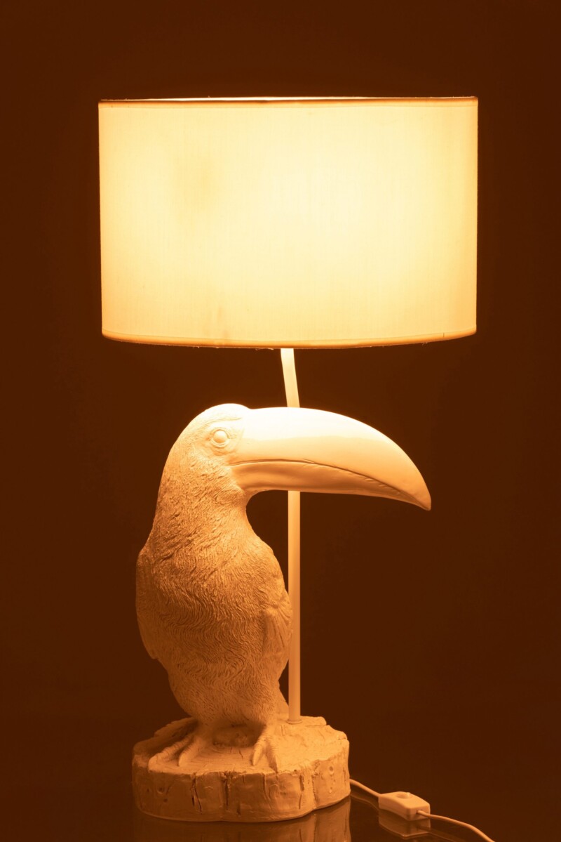 lampara-de-mesa-moderna-blanca-con-pajaro-jolipa-toucan-poly-11699-5