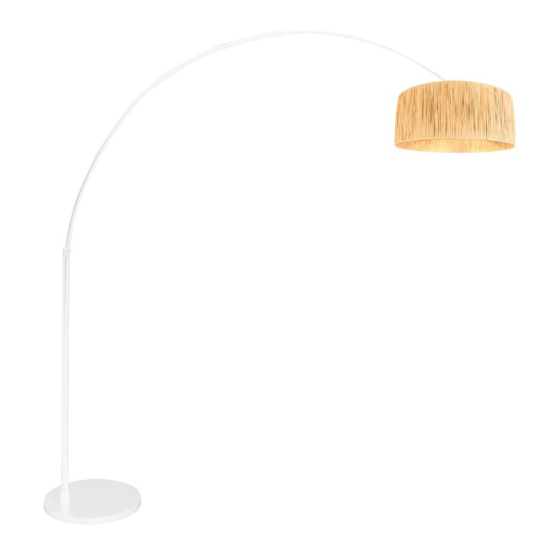 lampara-de-suelo-curva-en-blanco-con-tulipa-etnica-steinhauer-sparkled-light-naturel-y-blanco-3785w-2