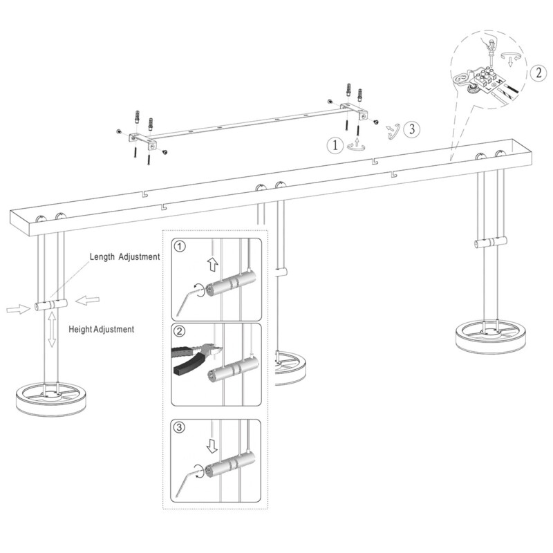 lampara-techo-3-luces-steinhauer-piola-acero-y-transparente-3501st-8