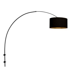 lámpara-de-pared-de-arco-negra-steinhauer-sparkled-light-3967zw