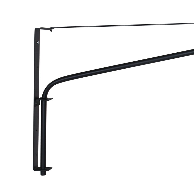 lampara-de-pared-negra-con-arco-largo-steinhauer-elegant-classy-3958zw-3