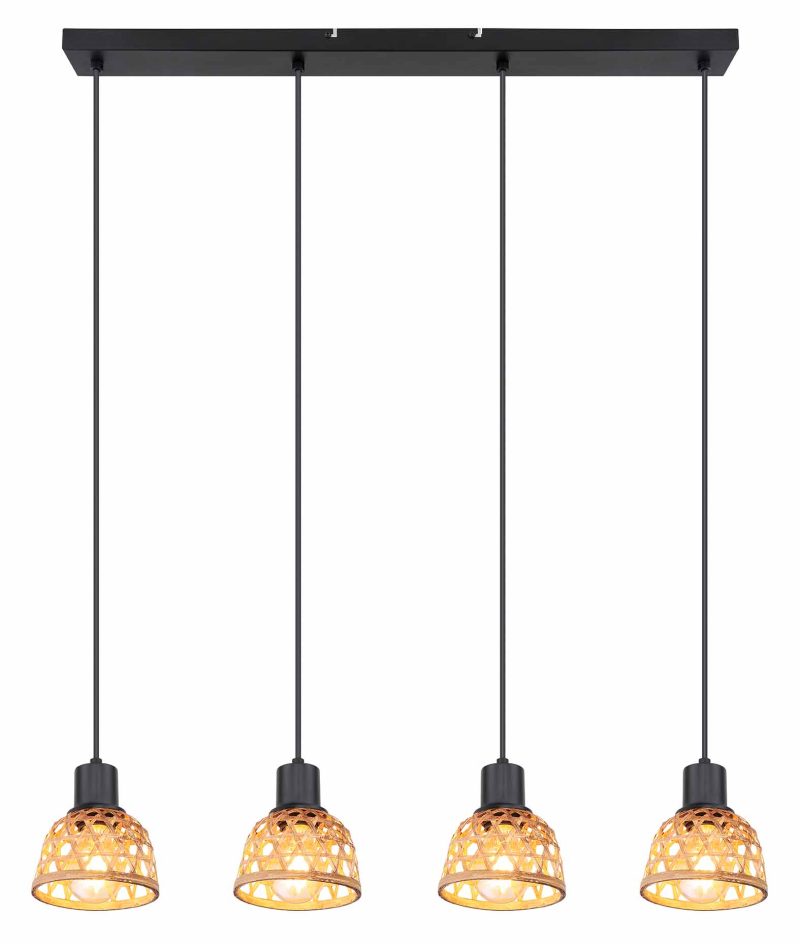 lampara-colgante-de-4-luces-negromarron-de-tejido-de-bambu-globo-wenna-54053-4h-1