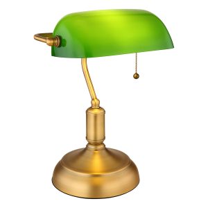lámpara-de-mesa-clásica-de-metal-latón-y-verde-globo-antique-2491a