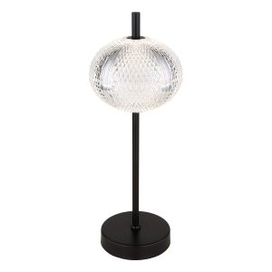 lámpara-de-mesa-moderna-negra-de-metal-y-vidrio-estriado-globo-aida-16042t
