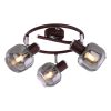 spot-de-3-luces-bronce-metal/cristal-ahumado-globo-pallo-54303-3