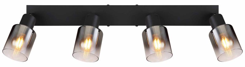 spot-de-4-luces-negro-metalcristal-ahumado-globo-hubertus-54308-4-2