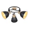 spot-industrial-de-3-luces-negro/marrón-globo-wiho-54018-3s