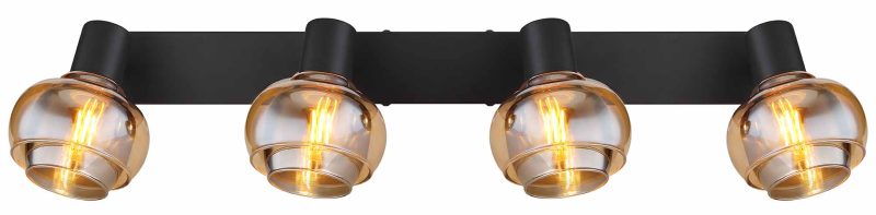 spot-negro-de-4-luces-ambarcristal-ahumado-globo-tokki-54309-4b-2