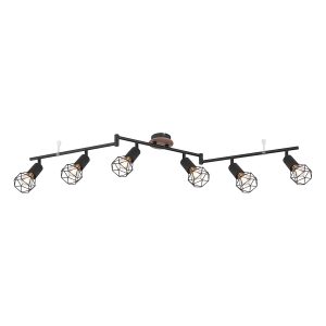 spot-negro-de-6-luces-con-capucha-de-rejilla-globo-xara-i-54802s-6h