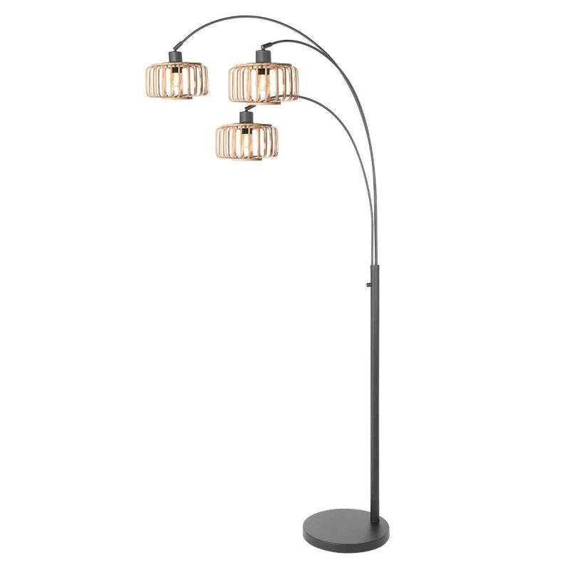 lampara-de-pie-de-metal-negro-con-3-luces-steinhauer-sparkled-light-4148zw-1