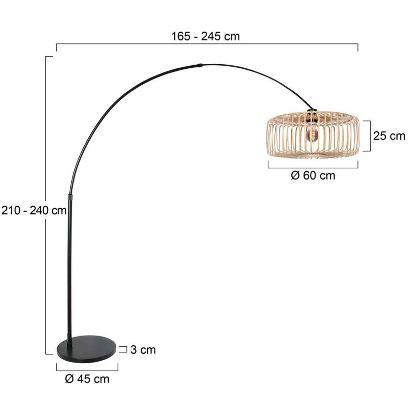 lampara-de-pie-de-metal-negro-con-arco-largo-steinhauer-sparkled-light-4149zw-5